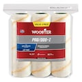 Wooster 9" Paint Roller Cover, 1/2" Nap Nap, Woven Fabric, 3 PK RR724